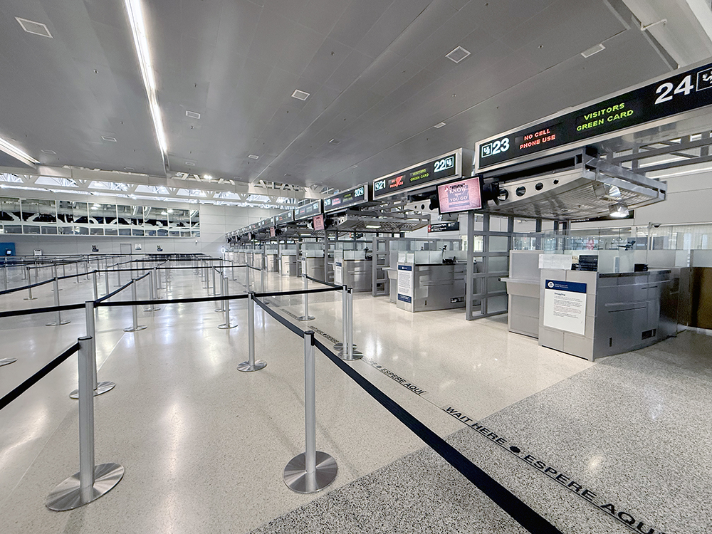 MIA South Terminal Customs Hall